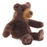 Folkmanis Fingerpuppe Mini sitzender Bär - Mini Bear - 8016